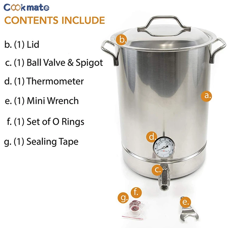 Cookmate Shape Double Bubble Airlock For Wine Making And Beer Making