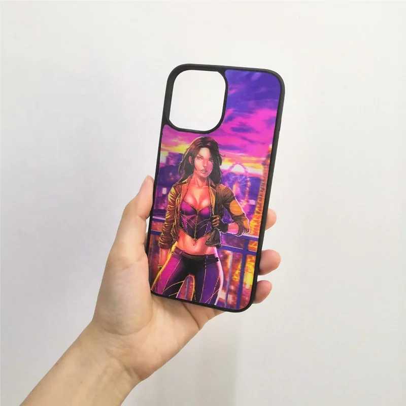 China Factory 3D Lenticular Phone case Cover Sticker Custom Design Cell  Phone case for htc