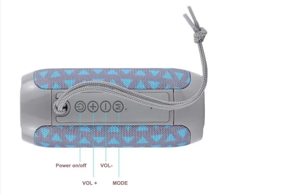 New products 2020 OEM new products led Speaker Bluetooth - ANKUX.COM