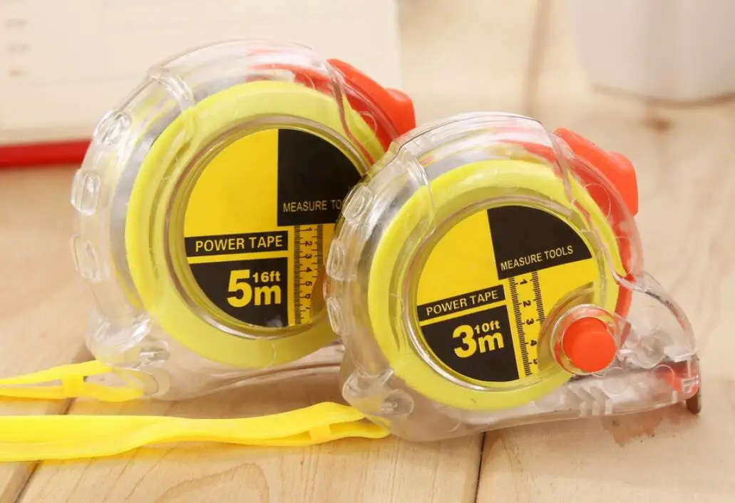High Quality Toolpart Tape Measure Tapes Yellow Green Steel Hen Pcs