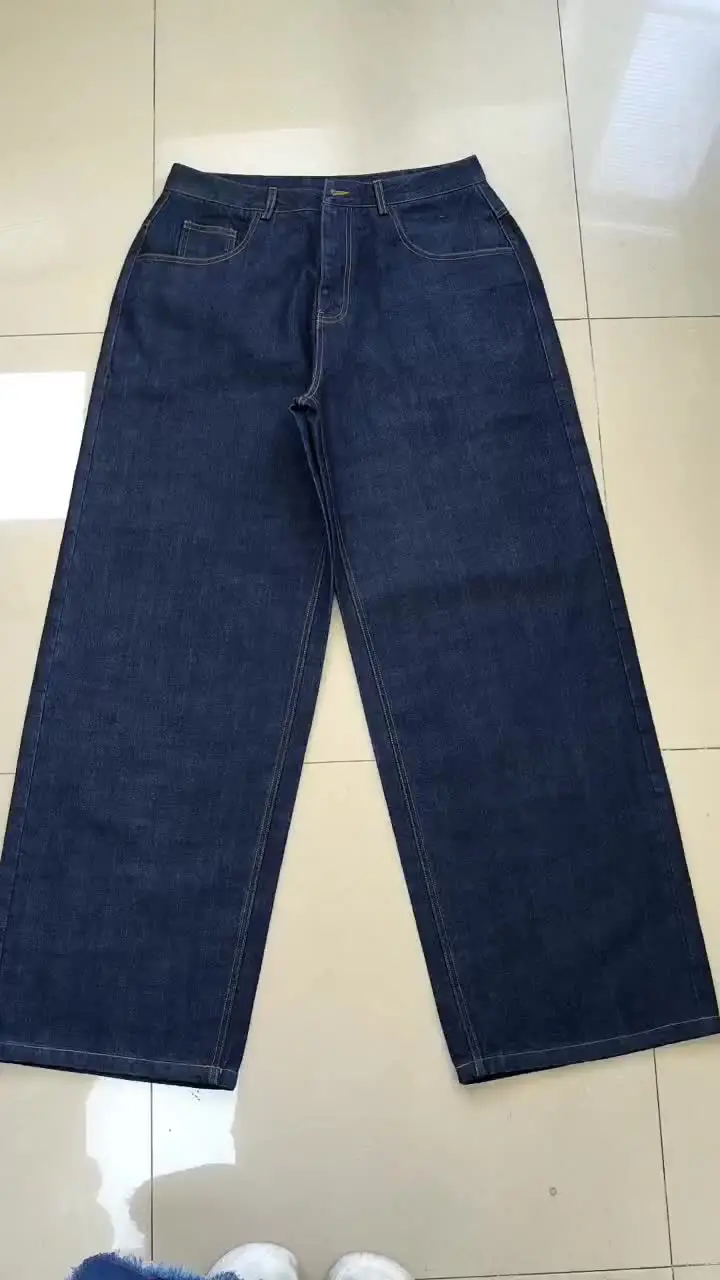 Men's 15 OZ Japanese Selvedge Denim Jeans - 100% Cotton Indigo