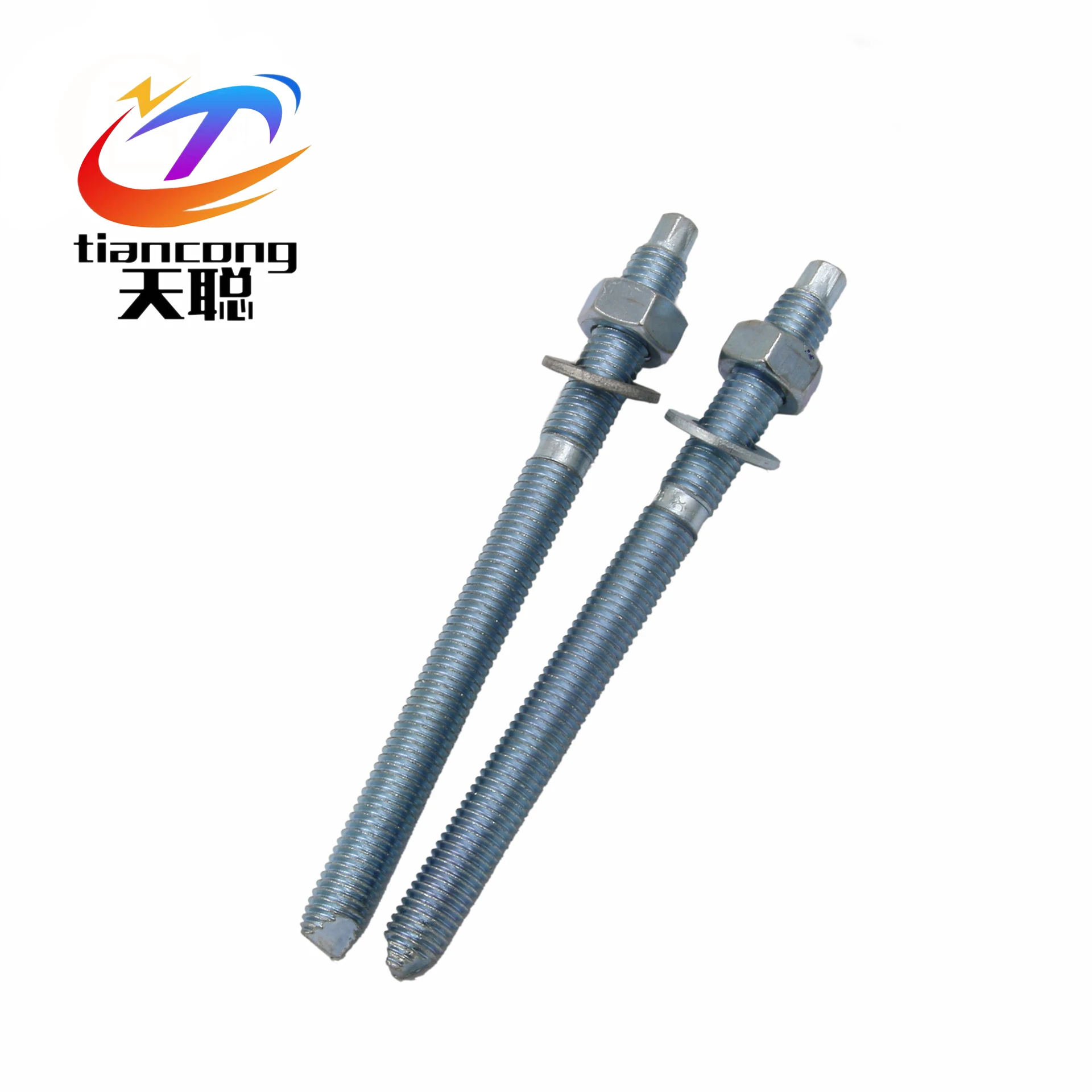 Carbon Steel White Zinc Chemical Anchor Bolt Buy Chemical Anchor