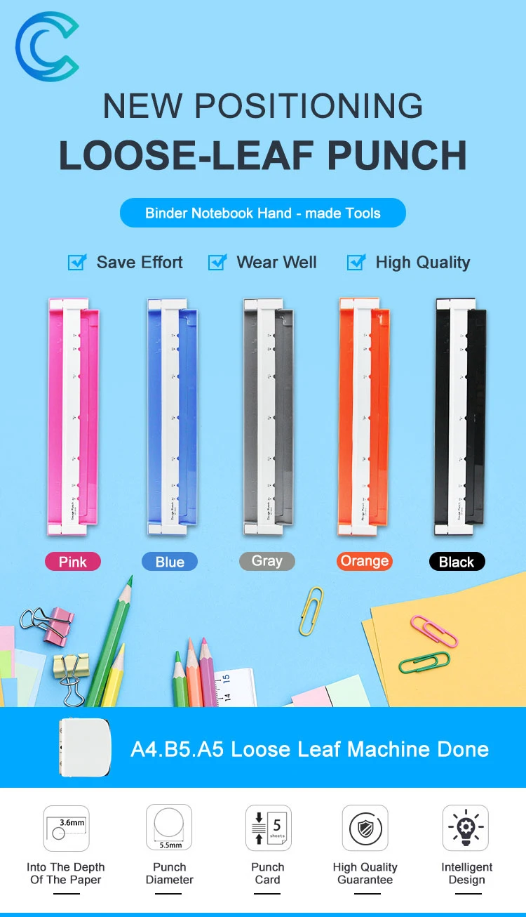 Gauge Punch For 3 Holes Manual Hole Punch Gp0630 Buy Loose Leaf