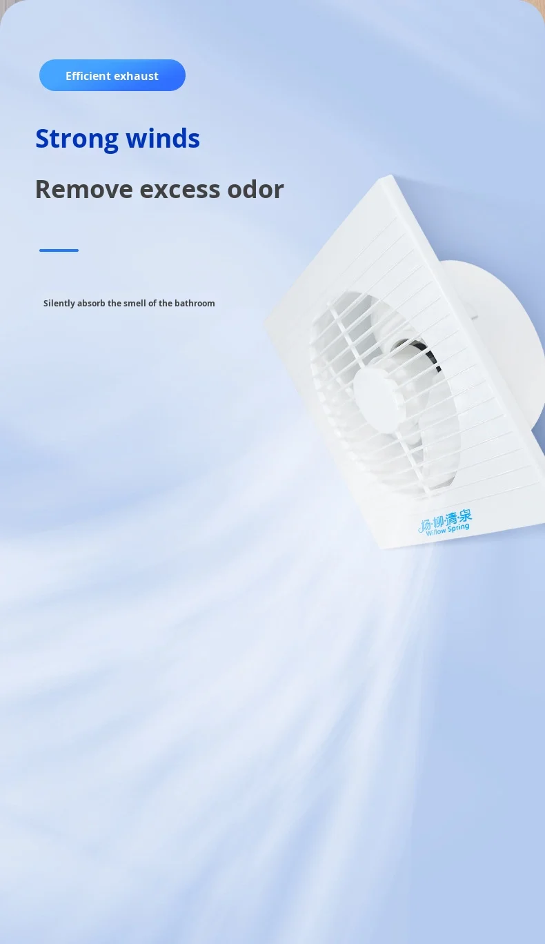 Powerful Energy-saving Exhaust Fan, Electric, Plastic - detail 18
