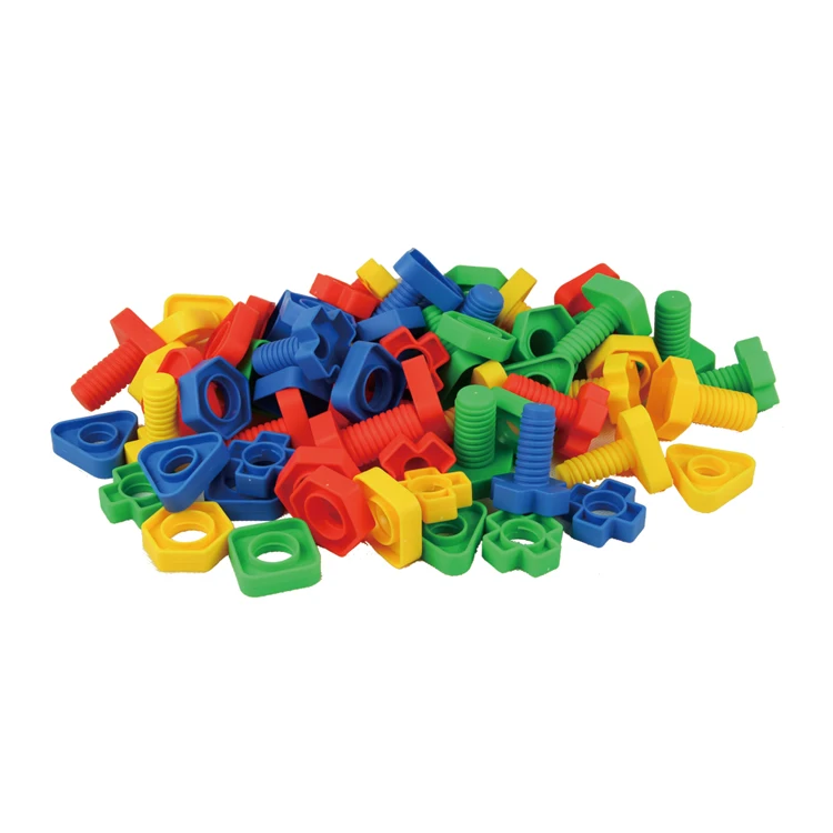 Educational Toy Nuts & Bolts Toy New Kids Plastic Screws Toy - Buy ...