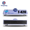 Dynamic led car lantern taxi top light with GPS