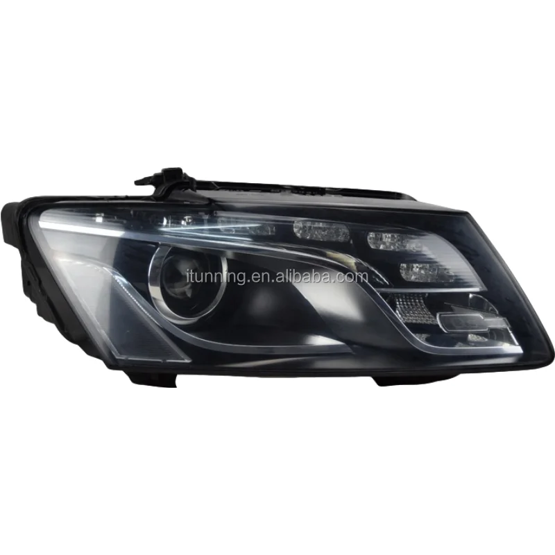 Original Car Front Hid Xenon Headlight Headlamp Drl For Audi Q5 2008 To