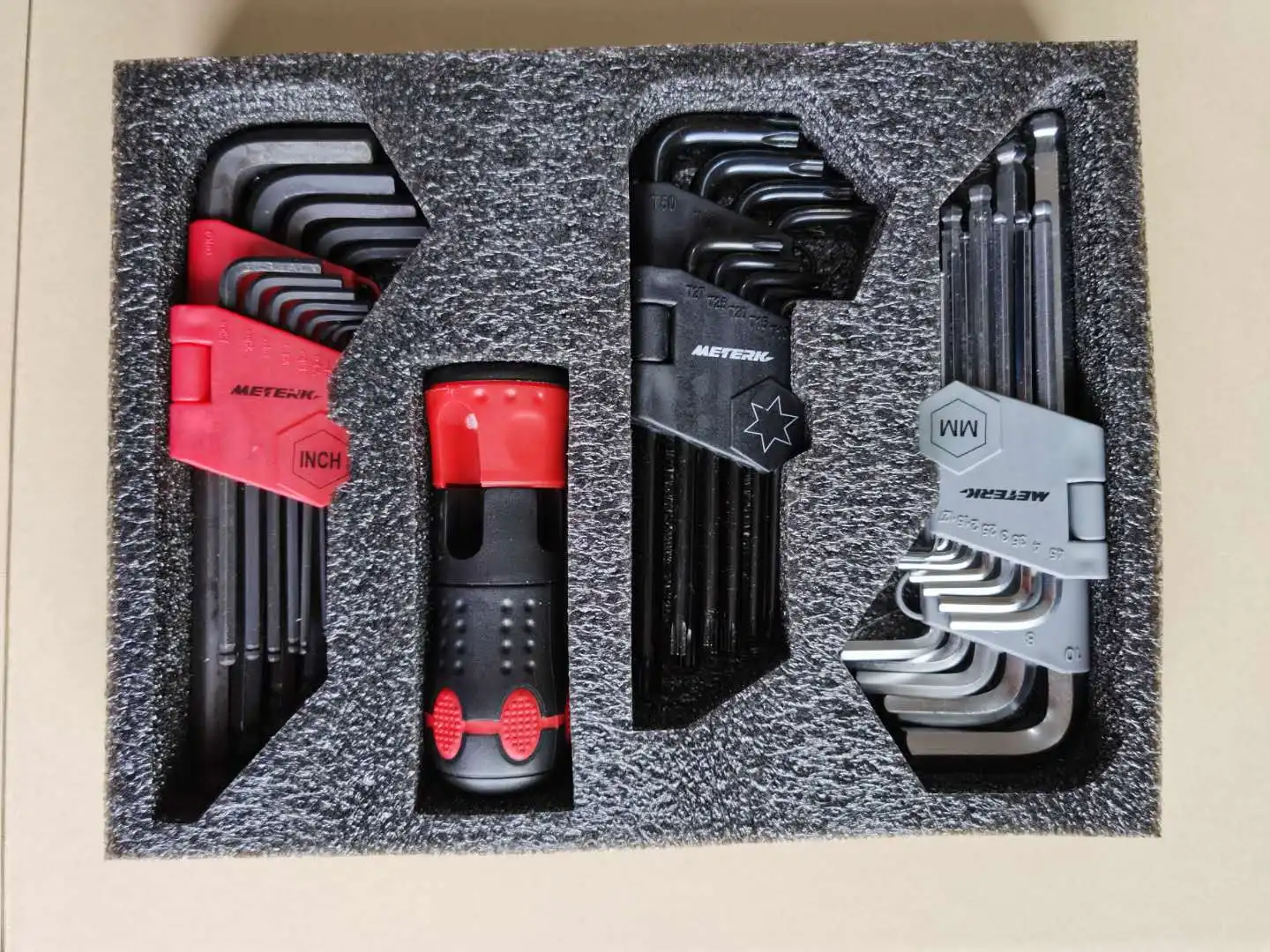 Hex Key Allen Wrench Set Long Arm Ball End Hex Key Set Tools 36 Pieces