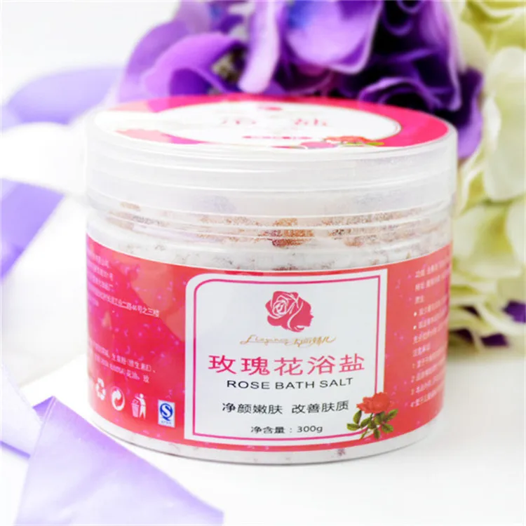 
New product detox whitening roses flowers luxury bath salts 