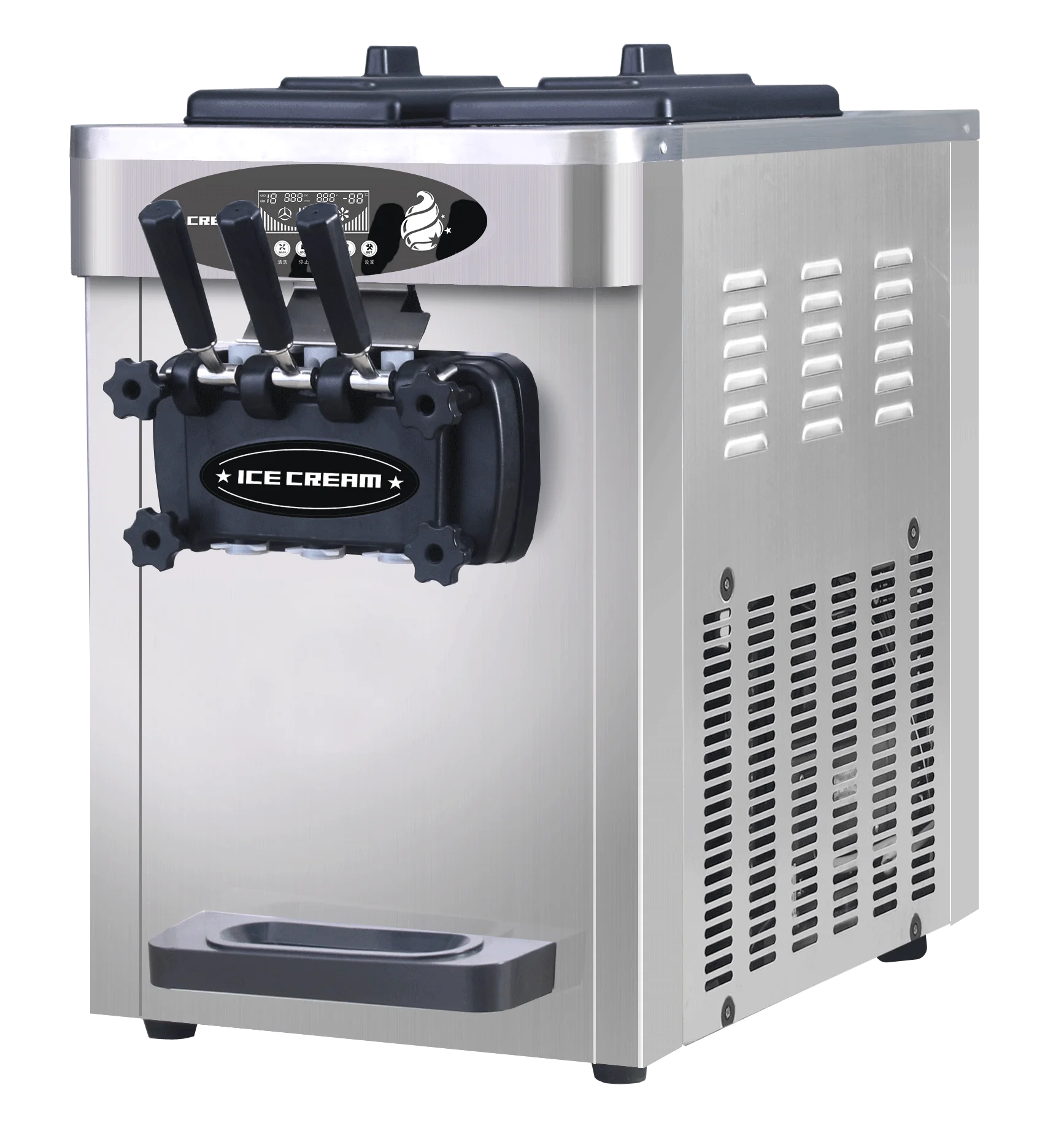 China Factories Best Selling Soft Ice Cream Machine 2000w 2400w 3000w