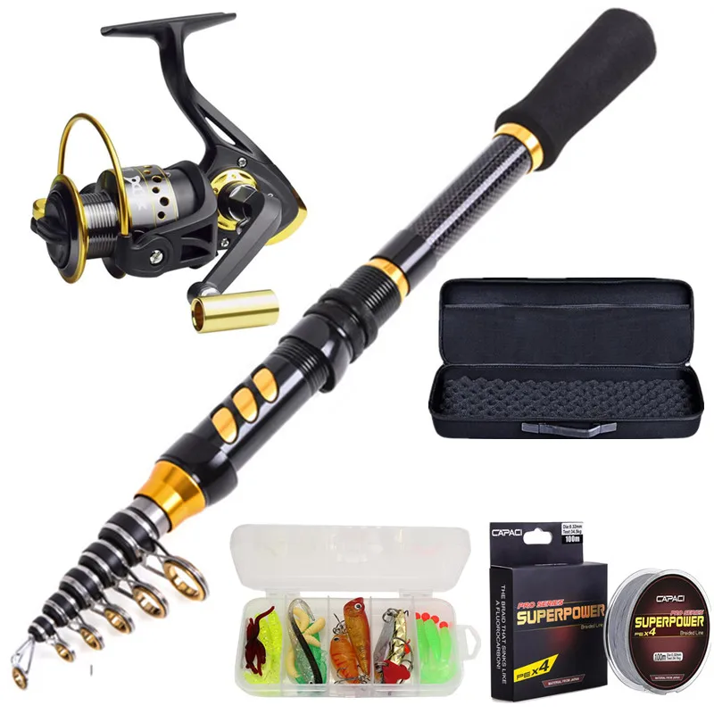 Factory Fishing Rod Reel Combos Carbon