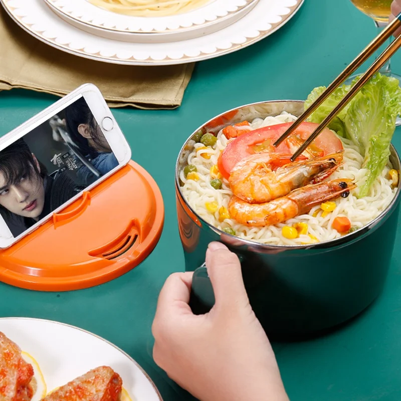 Sell Well Food Grade 304 Stainless Steel Portable Instant Noodles Cup