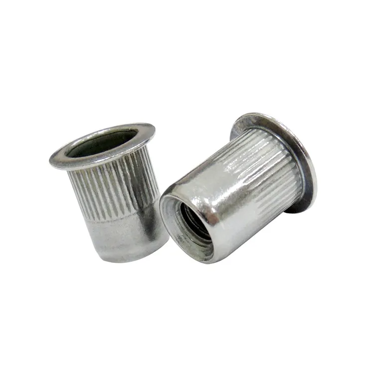 Flush Rivet Nut Flat Head Nuts Brass Blind Inch River 304 Stainless Steel M10 Aluminium Sleeve