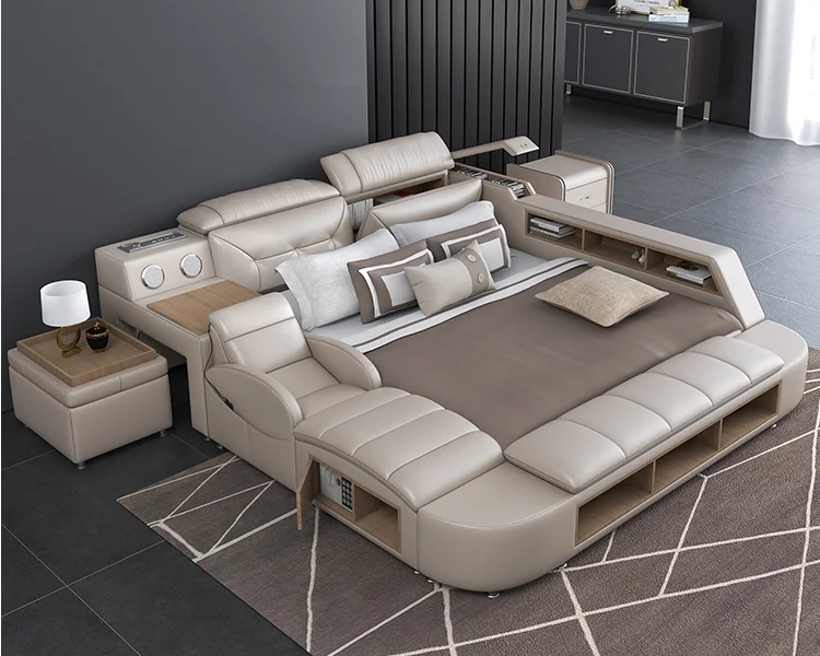 Multifunctional Beds Modern Tatami Massage Bed Master Bedroom Set Buy