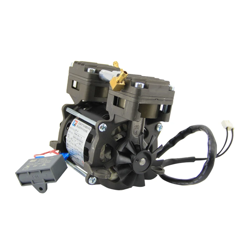 VN-30-1 dry piston vacuum pump, electric small oil free vacuum pump, low noise vacuum pump 110v vacuum pump oilless manufacture