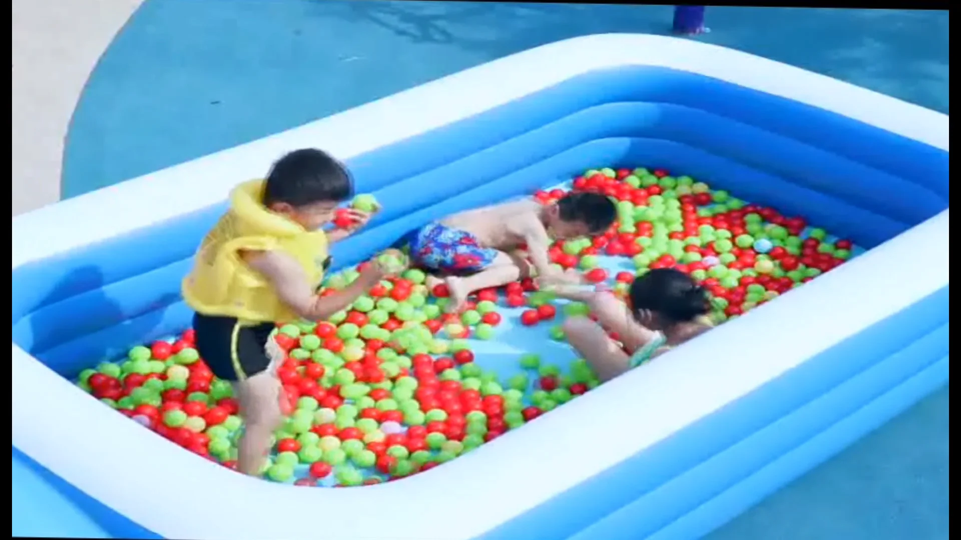 durable inflatable pool