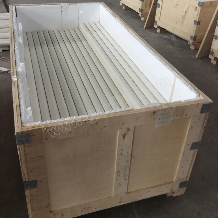 High Mechanical Strength Alumina Ceramic Roller For Glass Tempering