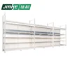 Supermarket or Warehouse Double stacking pallet rack Heavy Duty Shelf Storage Rack