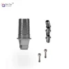 Library either CE cetificateHex/non-hex for CAD/ CAM procise dental laboratory Titanium Base of shipping free