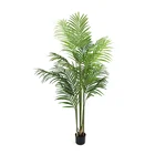 New design artificial faux foliage greenery indoor potted plants for garden decor