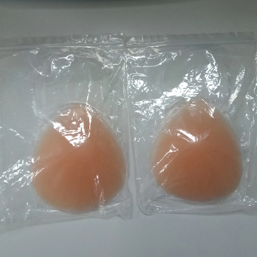 裸色提升隱形乳頭蓋硅膠胸罩