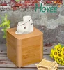 FDA Approved Simple Design Rectangular Bamboo Napkin Holder