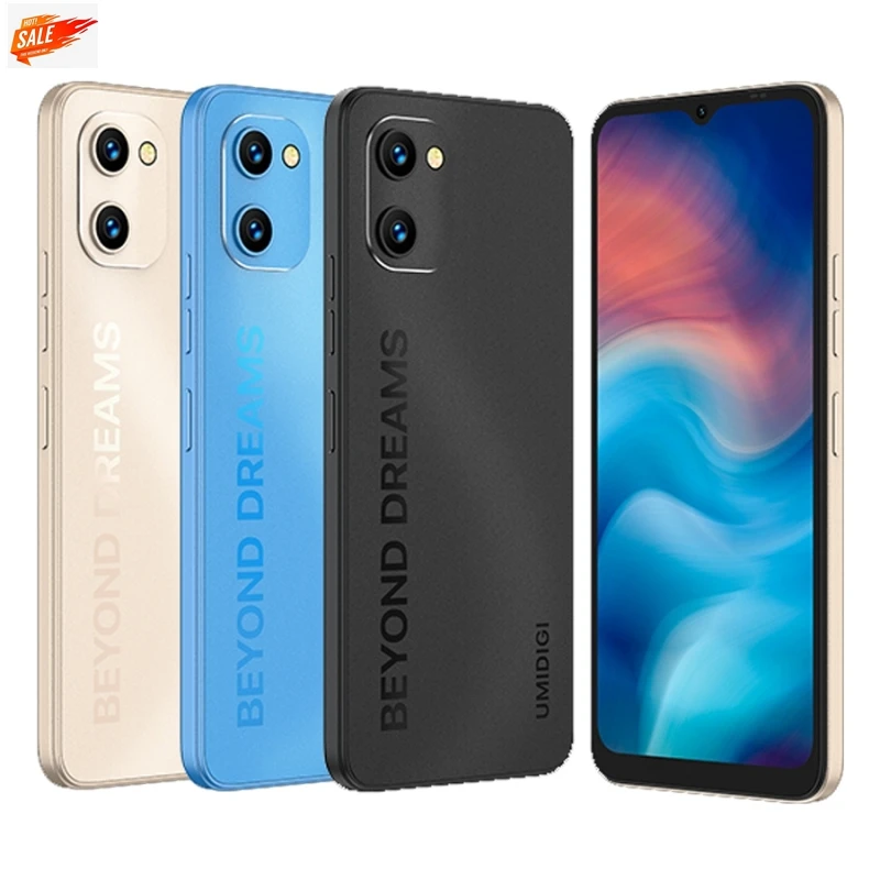 UMIDIGI G1 Cell Phone - Dual SIM, 2GB RAM, 6.52 Inch Screen
