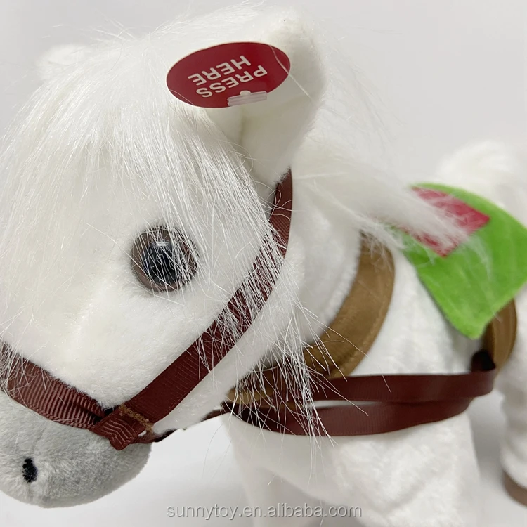 Kids Electronic Learn Educational Musical Soft Horse Toys Buy Kids