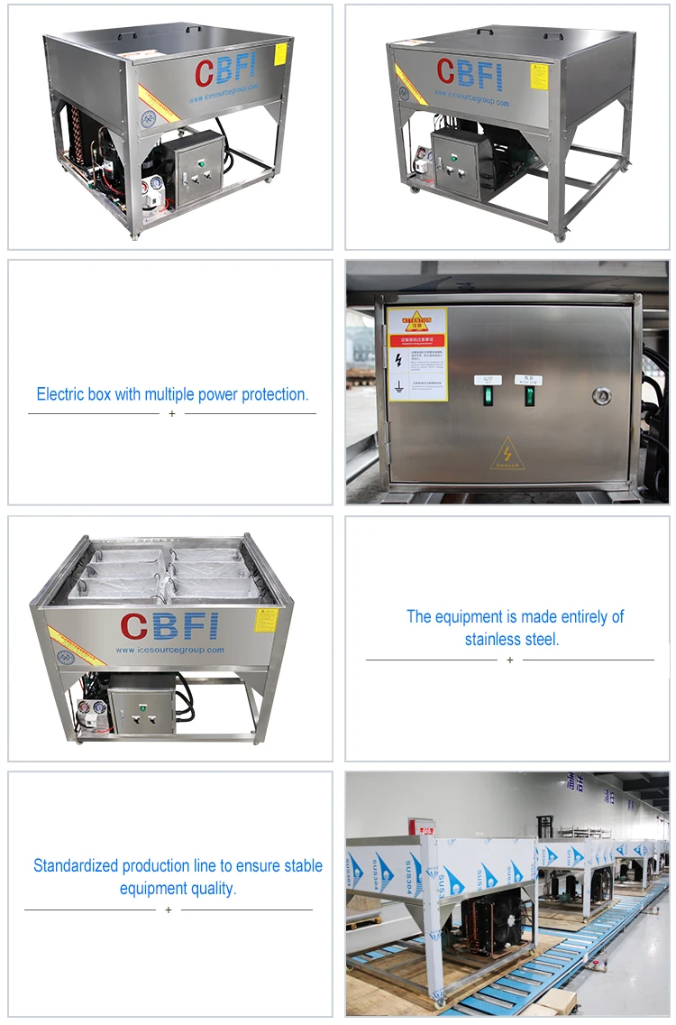 Hot selling Pure ice block machine maker clear PIM0206