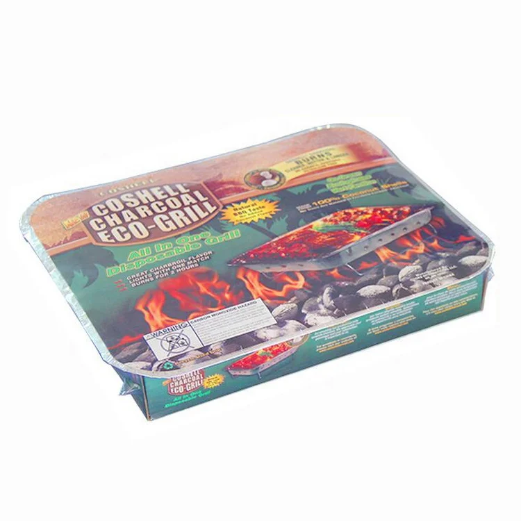 Aluminum Barbecue Instant Grill Disposable Bbq Grill In Foil Tray Buy