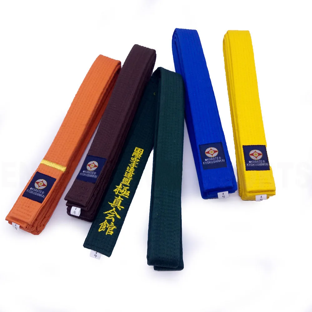 Professional kyokushin karate kyokushinkai color belt Alibaba