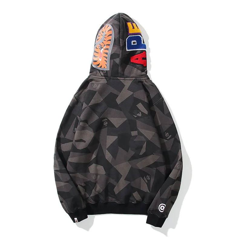 bape 2nd ape moletom com capuz