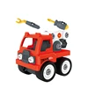 Develop Intelligence Toys Slide Engineering Vehicle Diy Truck Assembly For Kids