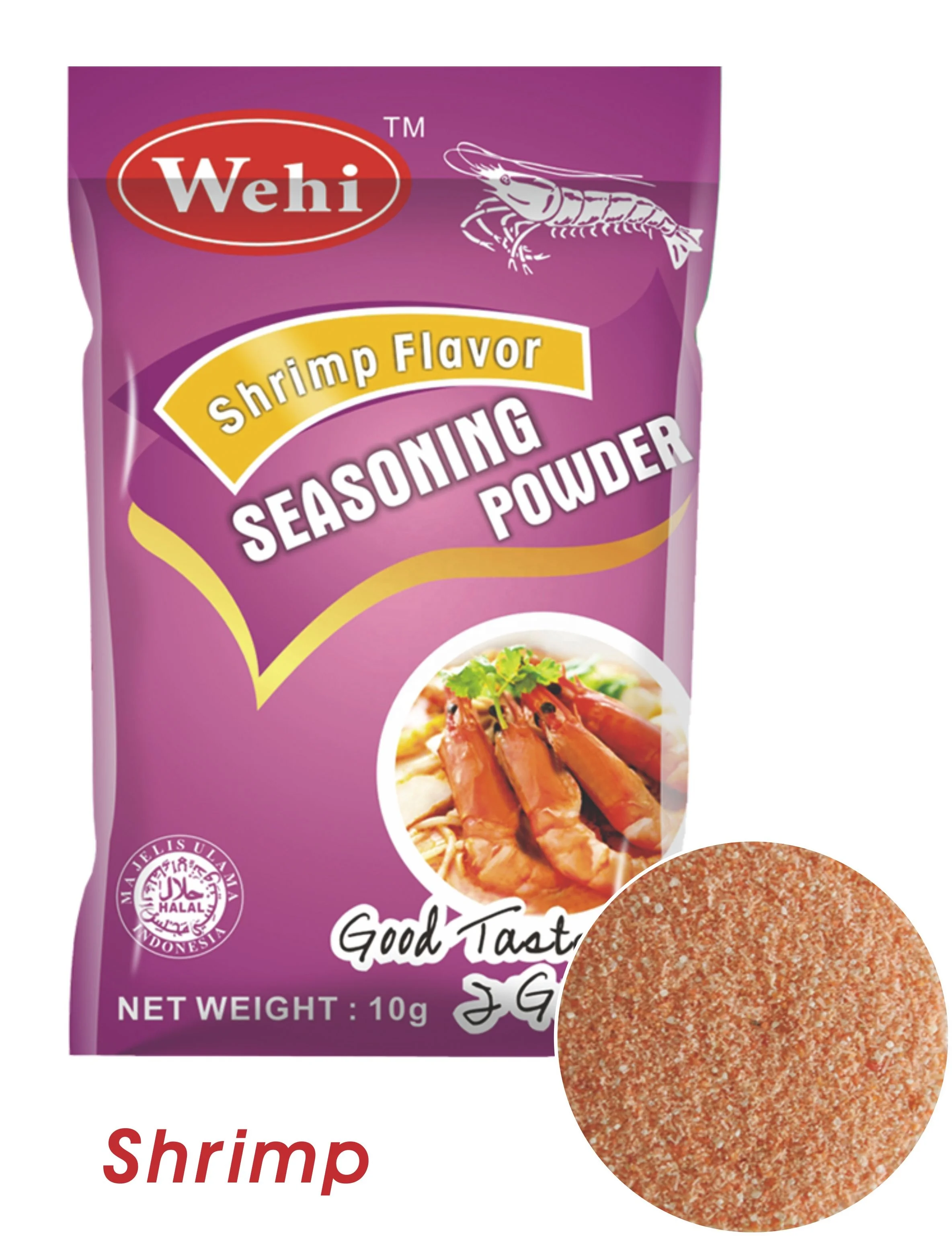 
600 Pieces Condiments Small Packaging Bags Seafood Seasoning Powder With Halal Certificate 