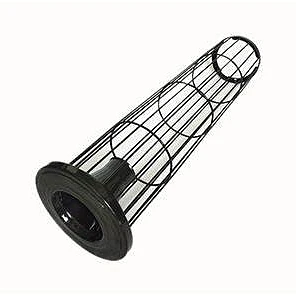 Filtre Torbası için Karbon Çelik Silikon Kaplı 6 '' Filtre Torbası Kafesi 9