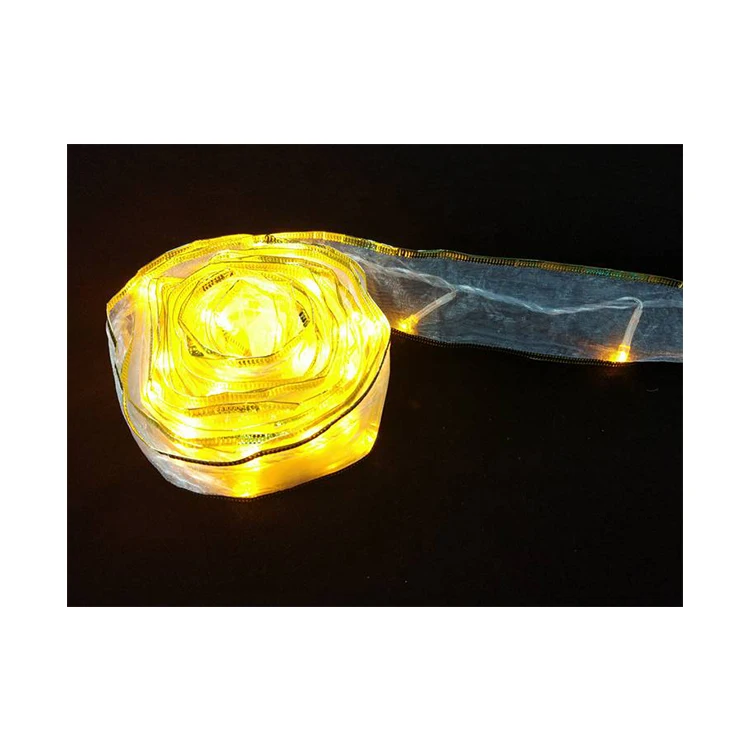 Factory manufacture various Christmas gold line warm bulb battery lights