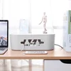 Power Strip Cord Socket Storage Boxes Organizer, Safety Socket Outlet Board Container, Cables Electric Wire Case Accessories