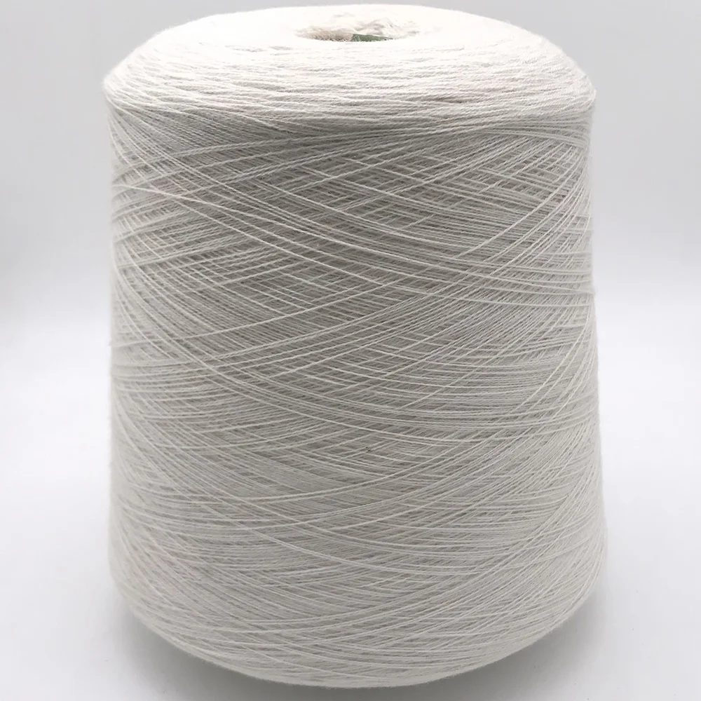 
72%Linen 28%cotton yarn dyed on cone for knitting 