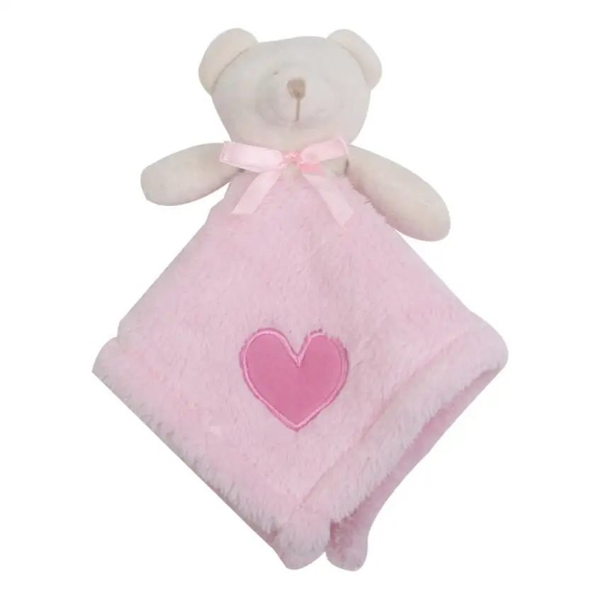 baby teddy comforter