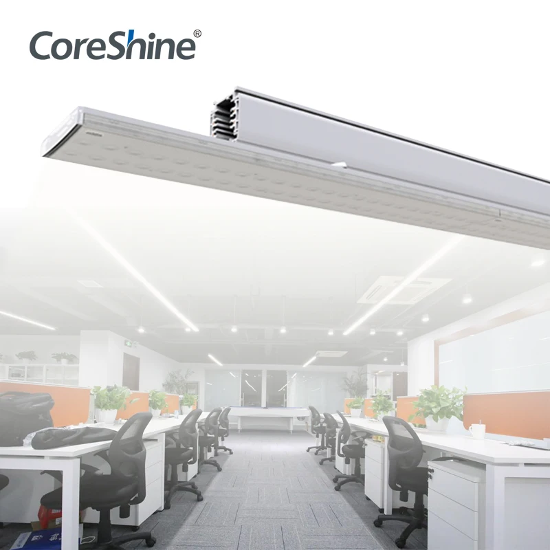 Coreshine 160w led industrial pendant linear high bay light fixture