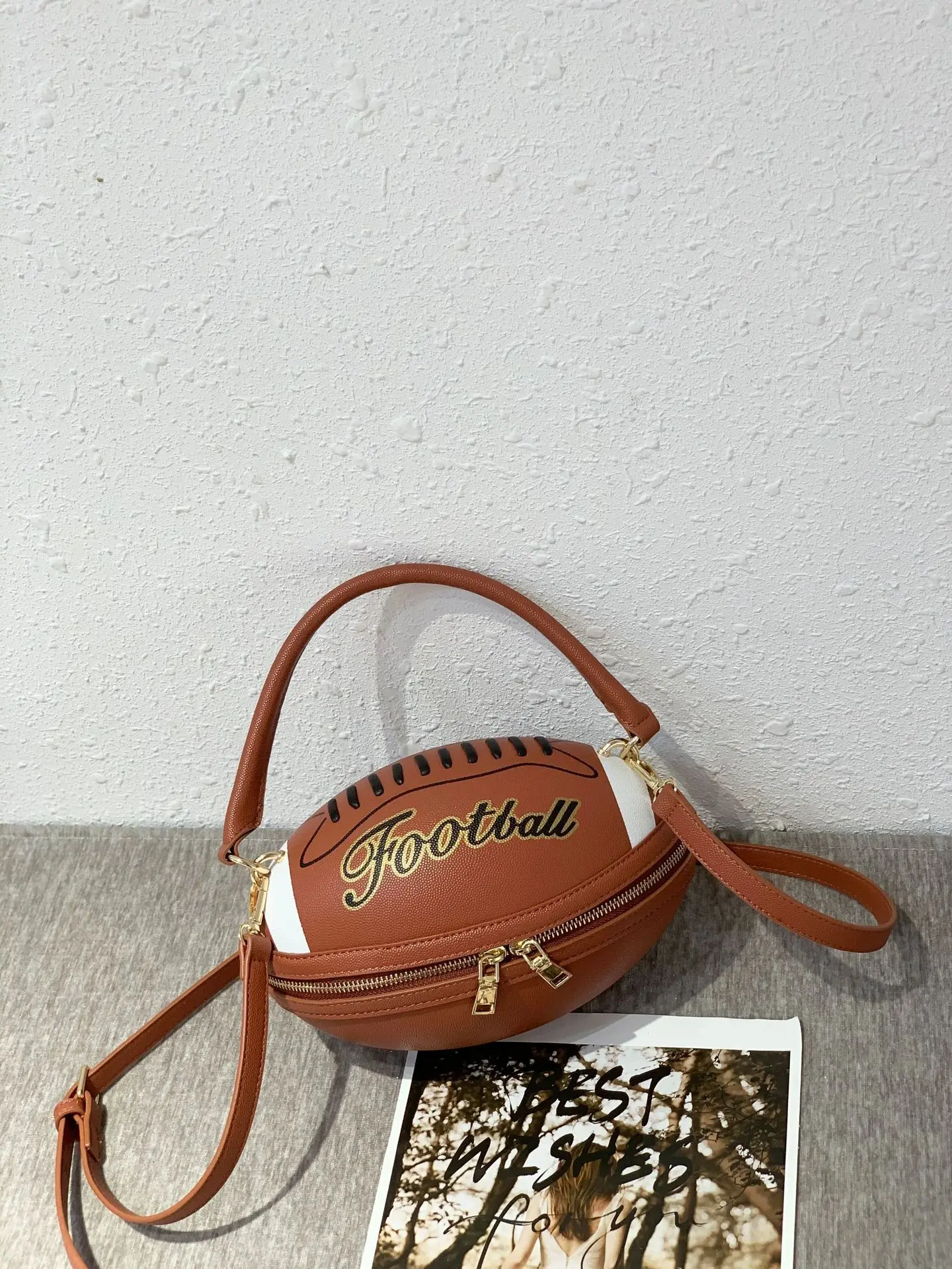 2021 Xianjian Unique Football Shaped Clutch Bag Purse Cross Body Bags