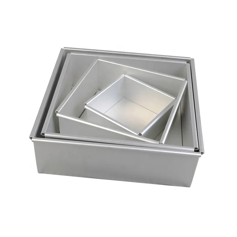 4 5 6 7 8 9 10 11 12 14 inch Aluminium Square Cake Pans Embossed AngelsAncient Wedding Cake Baking PansChiffom Bundt Cake Mould