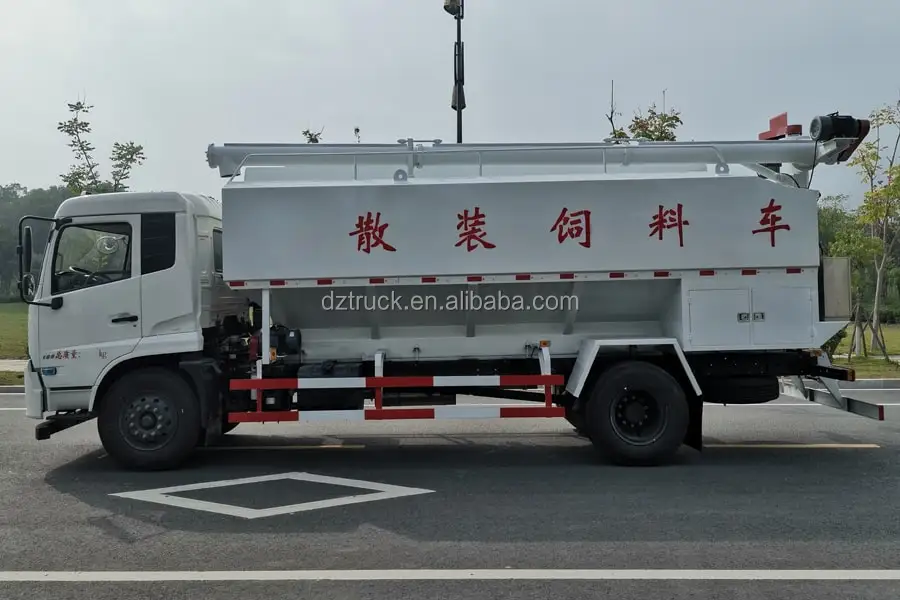 20m3 Dongfeng 4x2 Bulk Feed Truck/ 10 Ton Bulk Feed Transport Truck