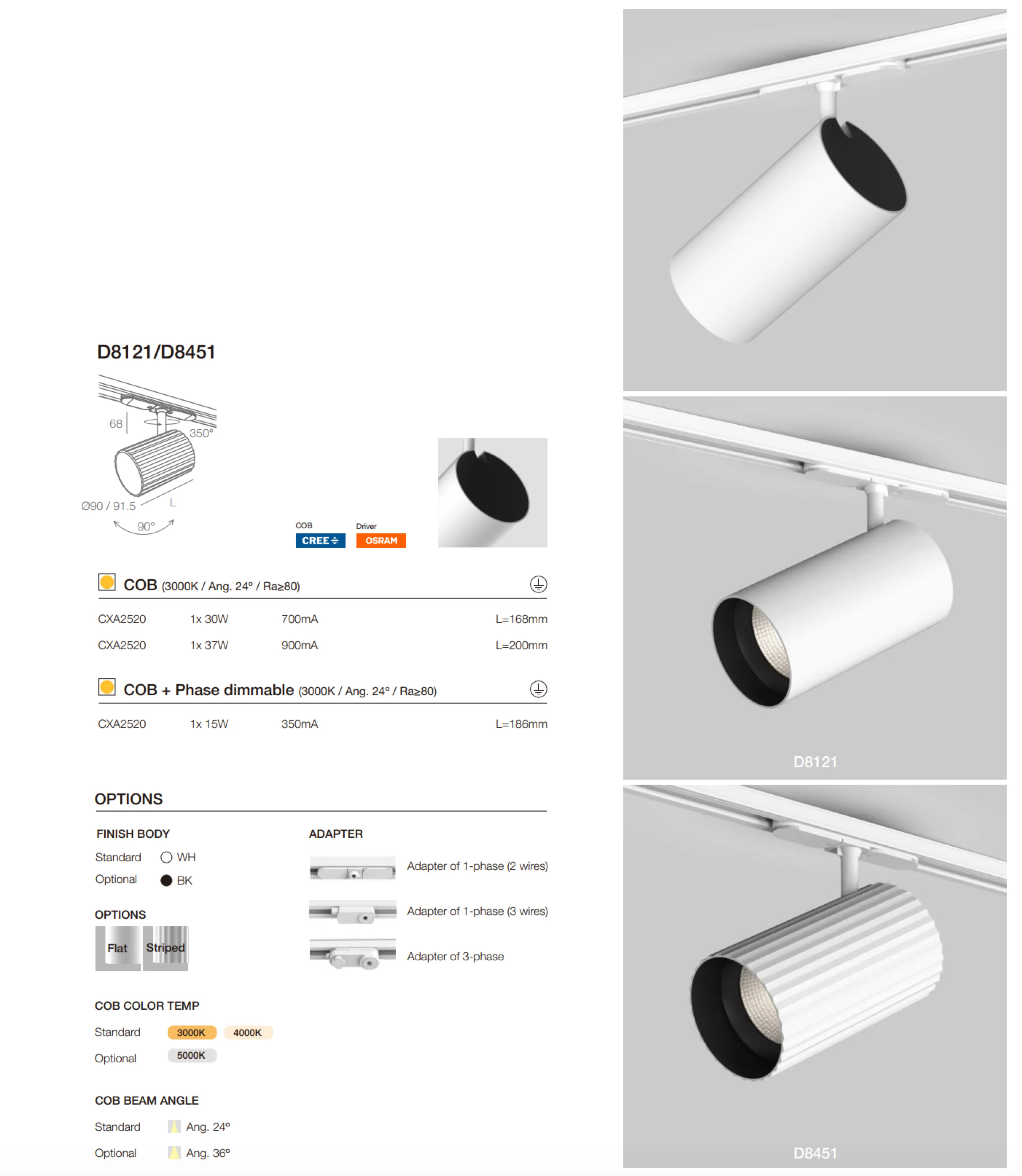 ECOJAS D8161 gu10 track light new design perfect for shop display room and gallery track light square head