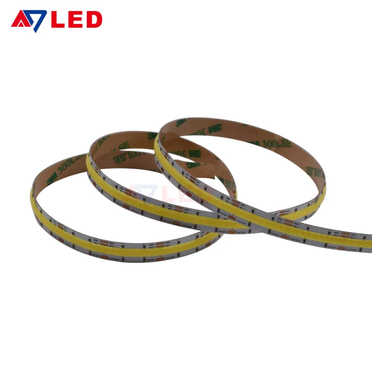 5mt 24V 640leds/m Dual White Flex LED Tape White + Warm White CCT Adjustable COB Color Changing LED Strip