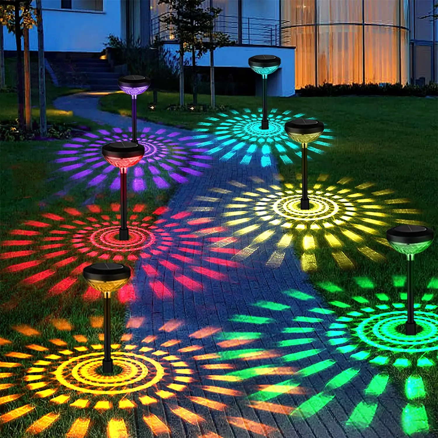 High-quality Whole Decorative Solar Garden Lights Outdoor Color 