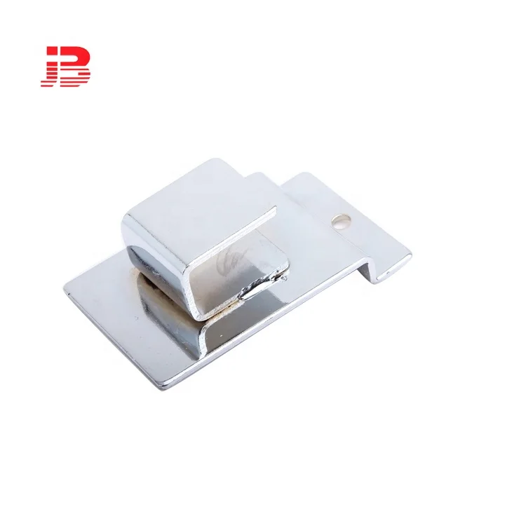 metal chrome plated slatwall holder for the 15*30mm square tube manufacture