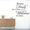 English words wall decoration DIY home decorative wall stickers/wall decal