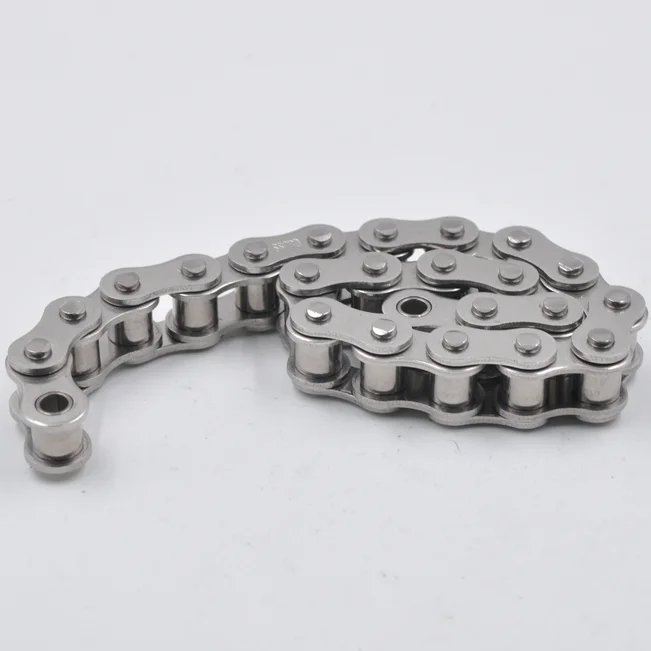 Stainless Steel Hollow Pin Transmission Driving Chain 12bhp For
