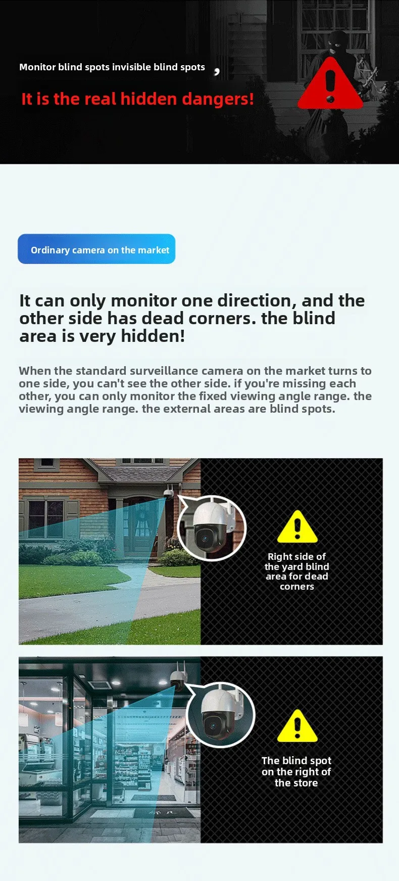 V380Pro Binocular Wifi Smart Camera 360-degree Panoramic 2MP Outdoor Waterproof Monitoring Ball Linkage Home Camera Manufacturer